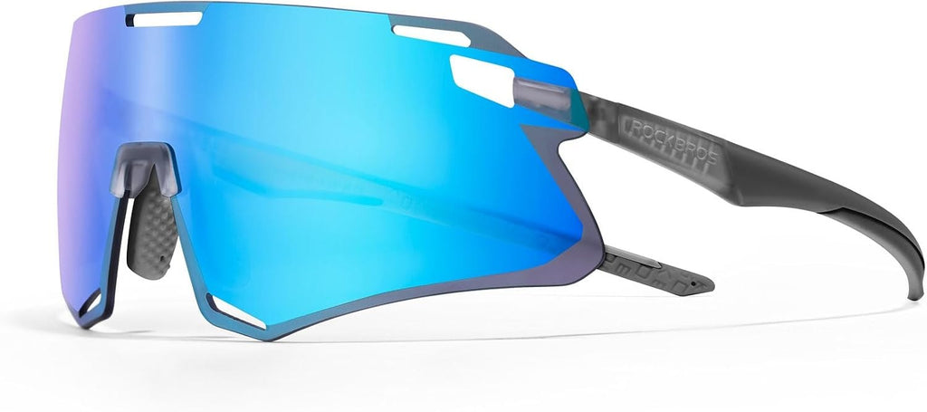 ROCKBROS Fahrradbrille TR90 Rahmen Polarisierte Sportsonnenbrille Radbrille