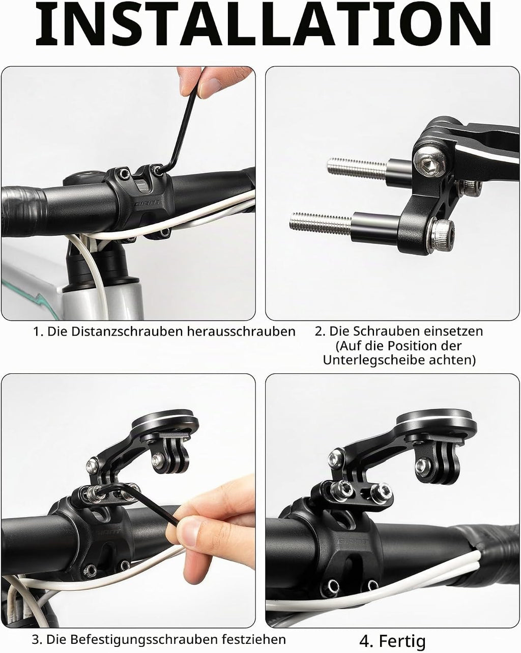 ROCKBROS Fahrradcomputer Halterung Kompatibel