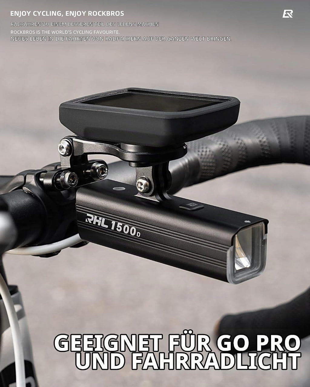 ROCKBROS Fahrradcomputer Halterung Kompatibel