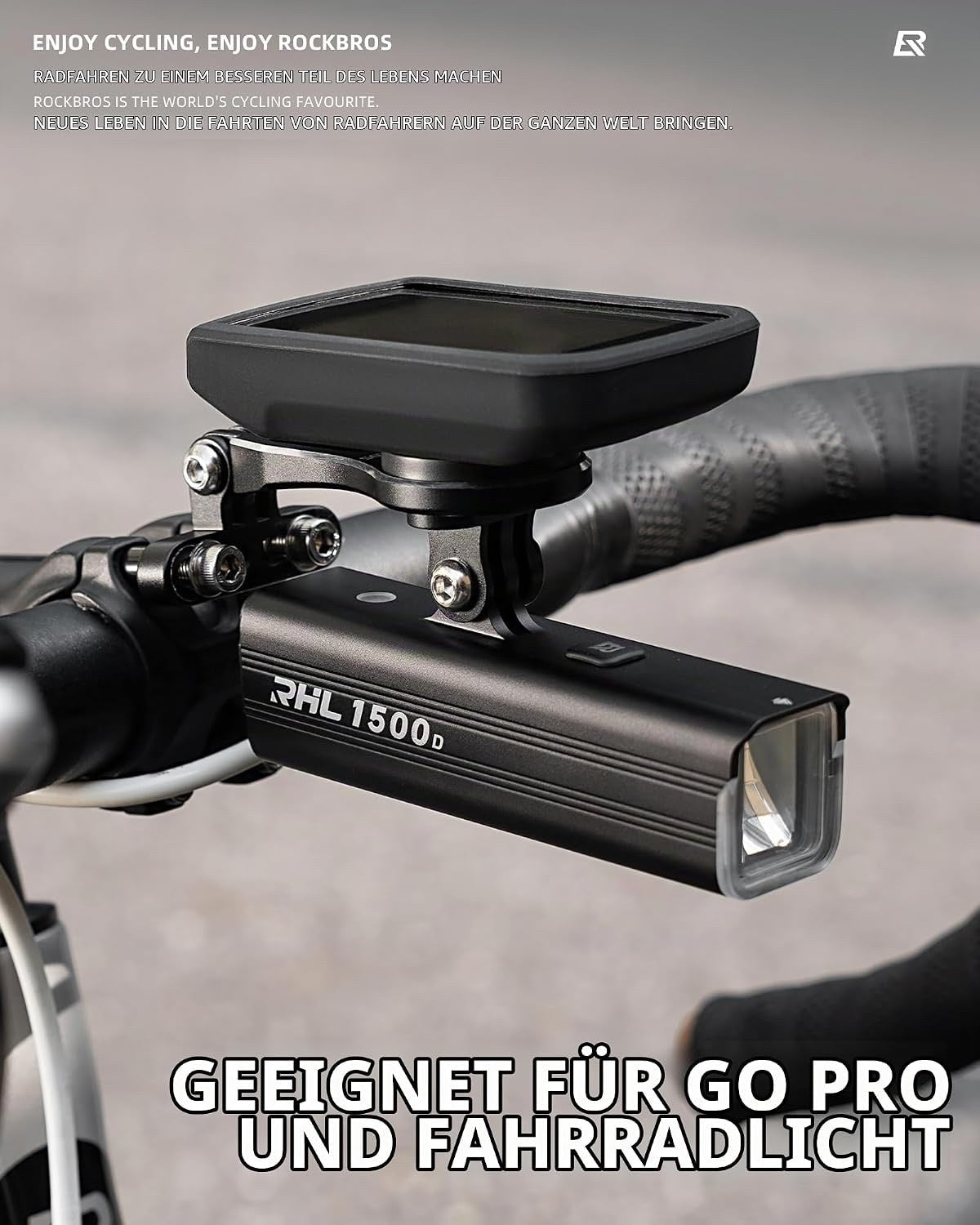 ROCKBROS Fahrradcomputer Halterung Kompatibel