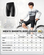 ROCKBROS Kurz Fahrradhose Herren 3D Gepolsterte Radlerhose mit Tasche