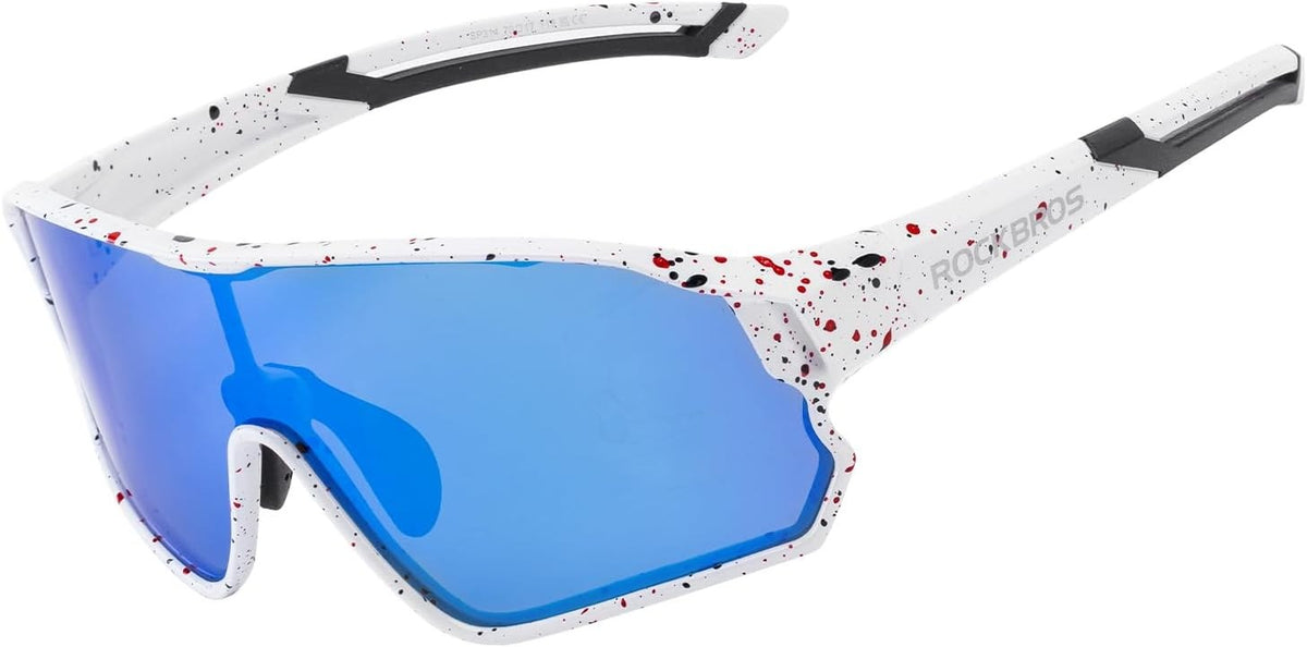 ROCKBROS Kinder Fahrradbrille Sportbrille UV400-Schutz Polarisierte
