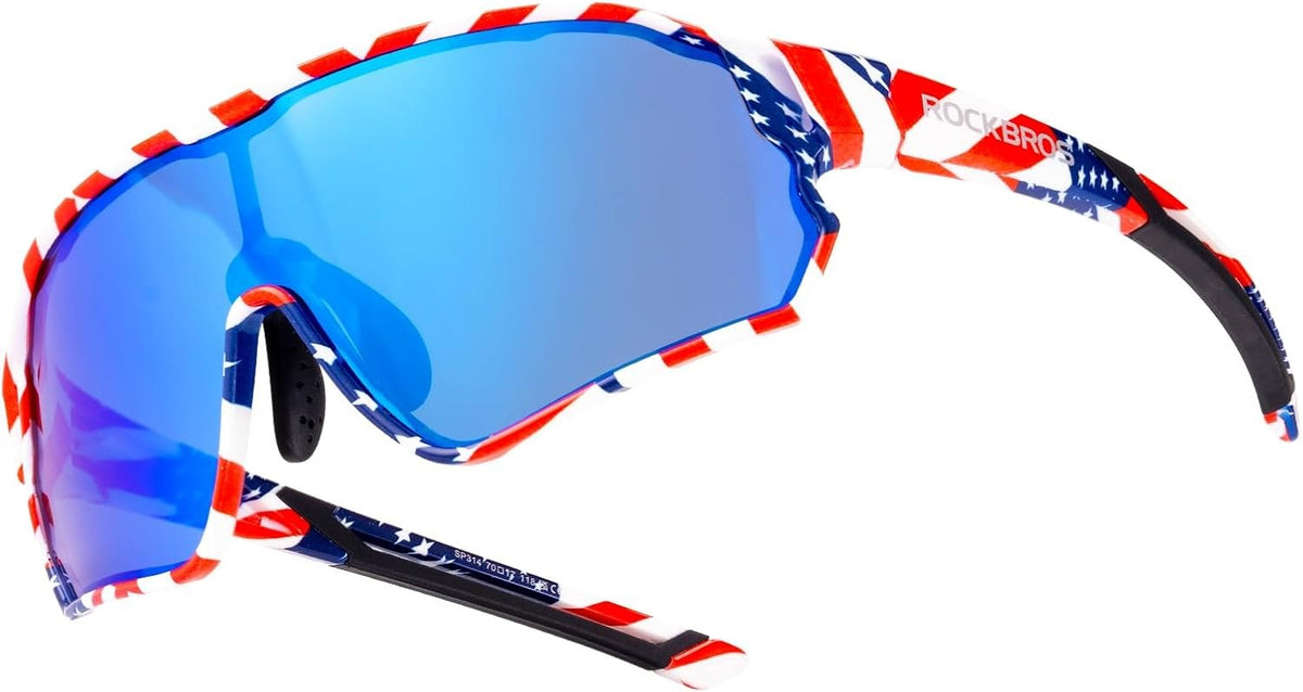 ROCKBROS Kinder Fahrradbrille Sportbrille UV400-Schutz Polarisierte