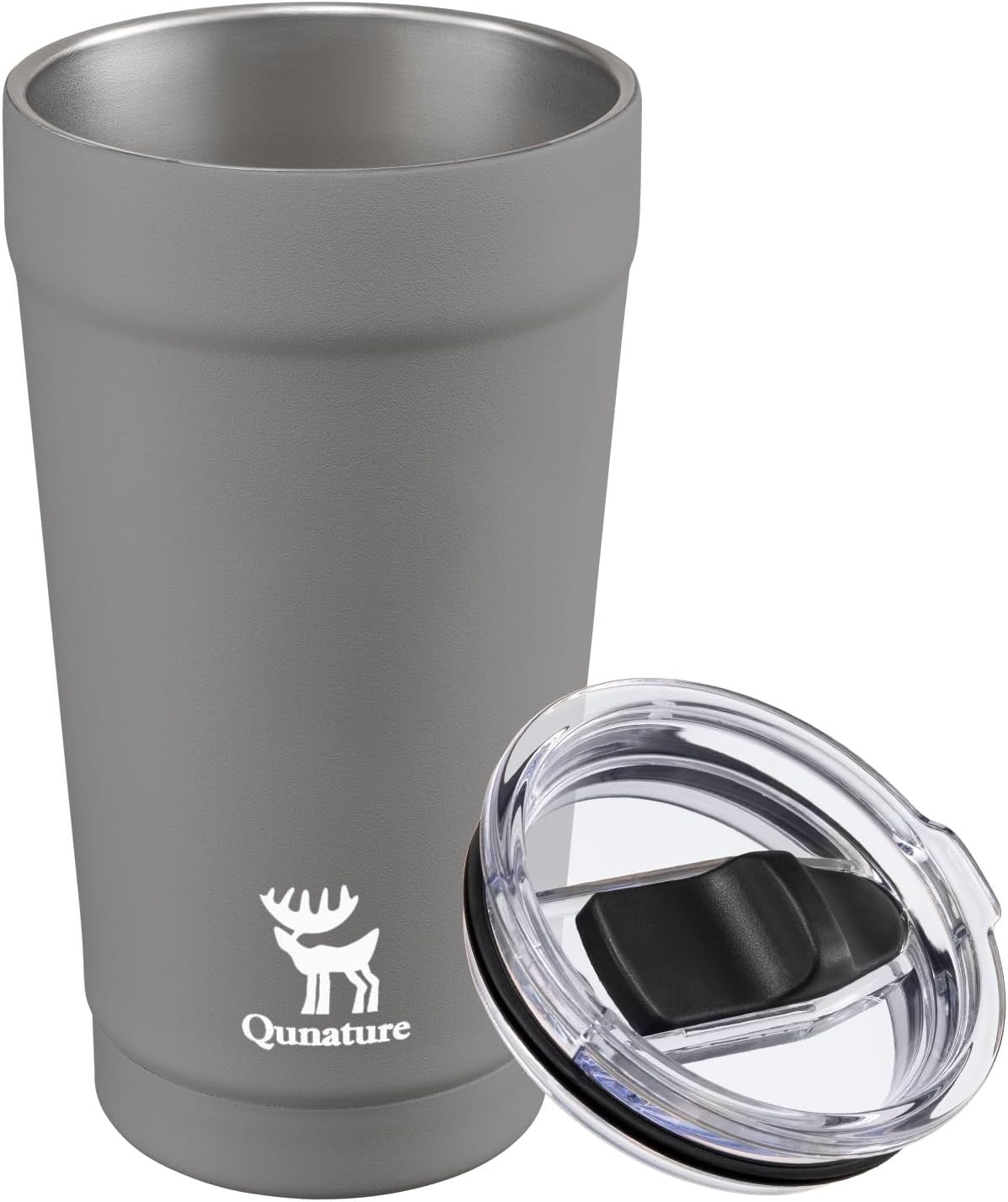 Qunature Thermoflasche Kaffeebecher 480ml aus 304 Edelstahl