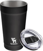Qunature Thermoflasche Kaffeebecher 480ml aus 304 Edelstahl
