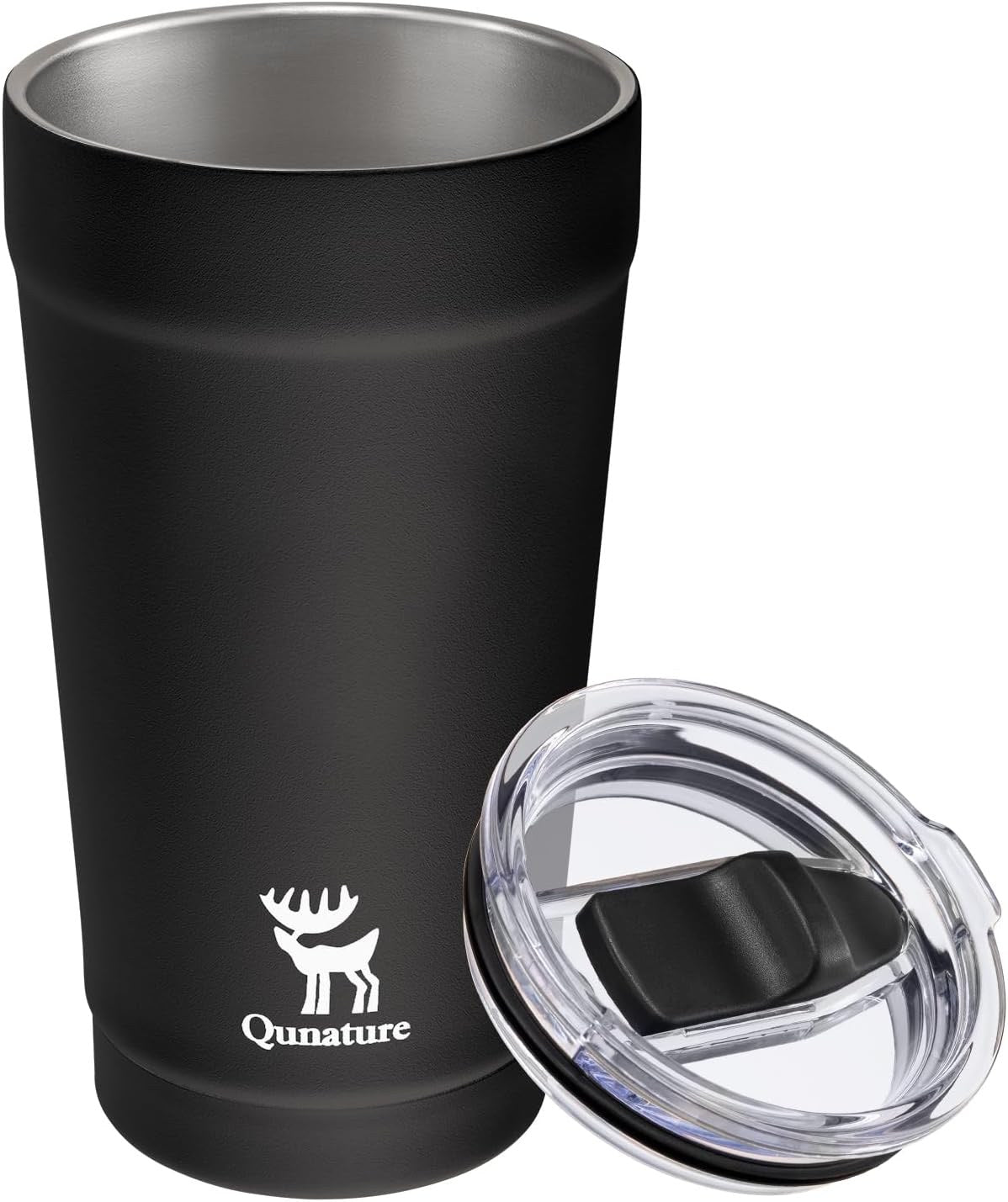 Qunature Thermoflasche Kaffeebecher 480ml aus 304 Edelstahl