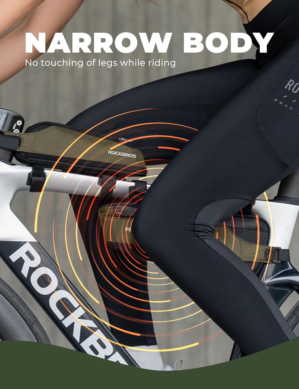 ROCKBROS Fahrrad Rahmentasche Praktisch Oberrohrtasche Werkzeugtasche