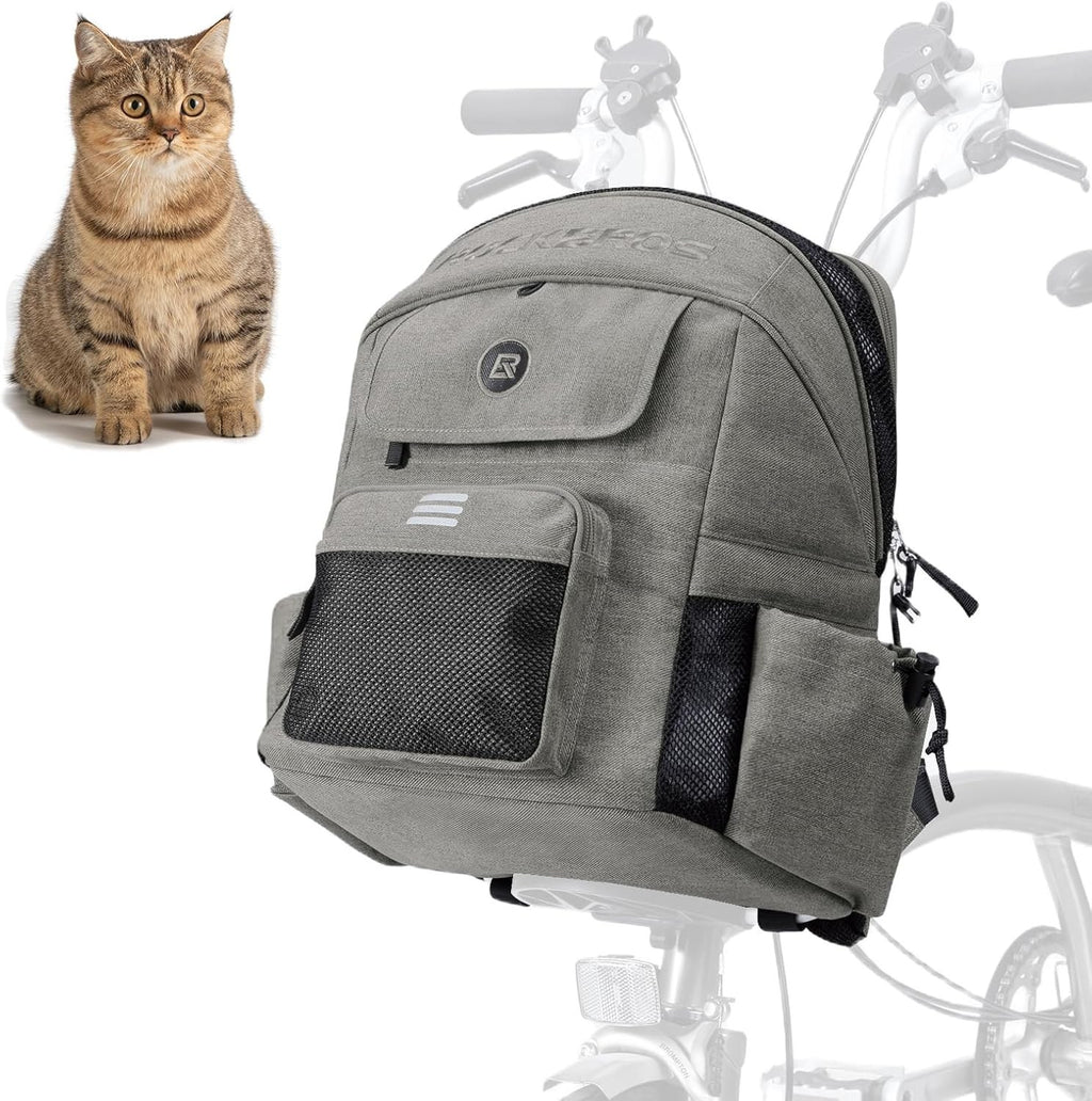 ROCKBROS Lenkertasche für Brompton, Fahrradlenkertasche für Haustier