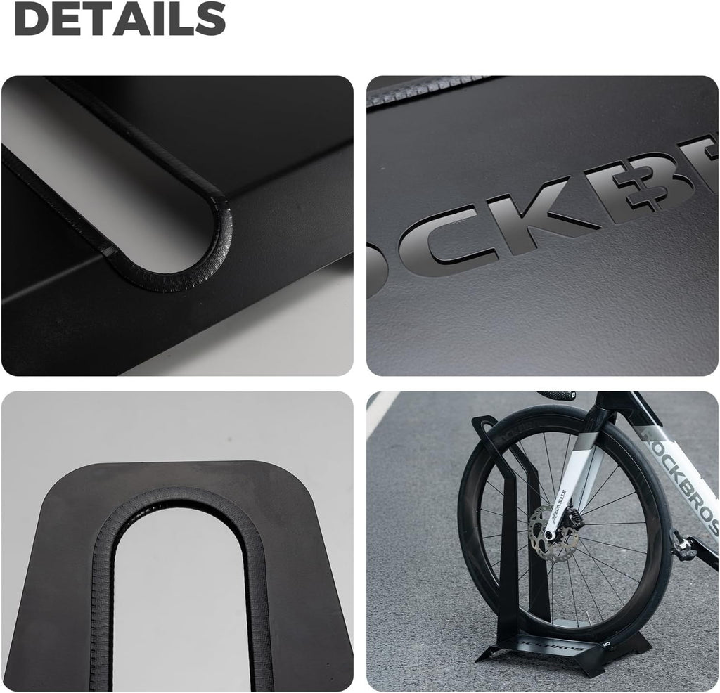 ROCKBROS Support Vélo en L Amovible en Acier Carbone - Pour VTT & Route