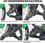 ROCKBROS Rennrad Pedale Kompatibel mit Look KEO System, Klickpedale