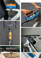 ROCKBROS Rahmentasche Fahrrad Oberrohrtasche mit Zahlenschloss