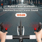 ROCKBROS Fahrradklingel Klingel Rennrad 100 dB für Drop Bar Lenker