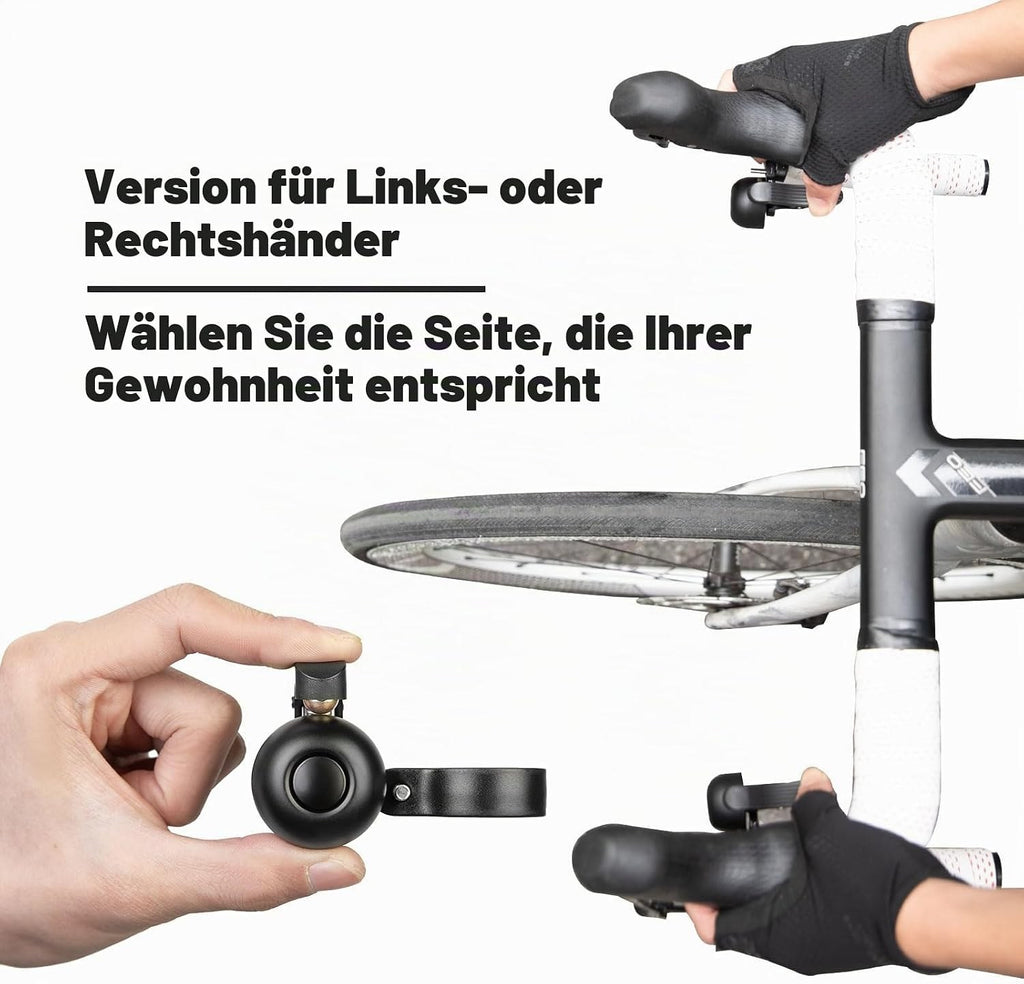 ROCKBROS Fahrradklingel Klingel Rennrad 100 dB für Drop Bar Lenker