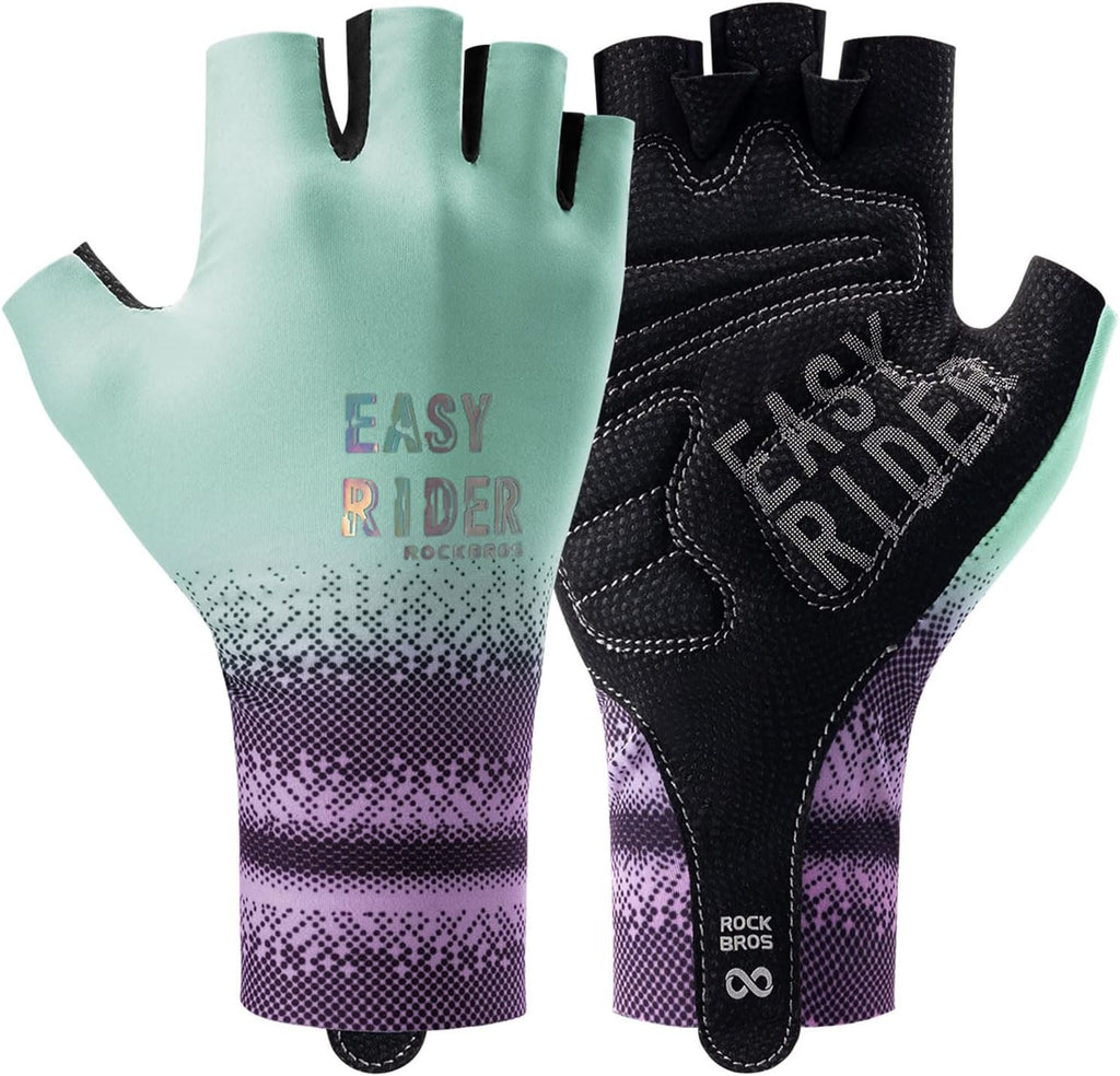 ROCKBROS Fahrradhandschuhe Fingerless Herren & Damen, verlängerte Stulpe