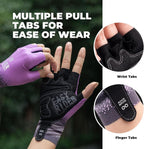 ROCKBROS Fahrradhandschuhe Fingerless Herren & Damen, verlängerte Stulpe