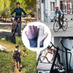 ROCKBROS TVI Damen Fahrradhandschuhe Sommer Halbfinger Atmungsaktiv