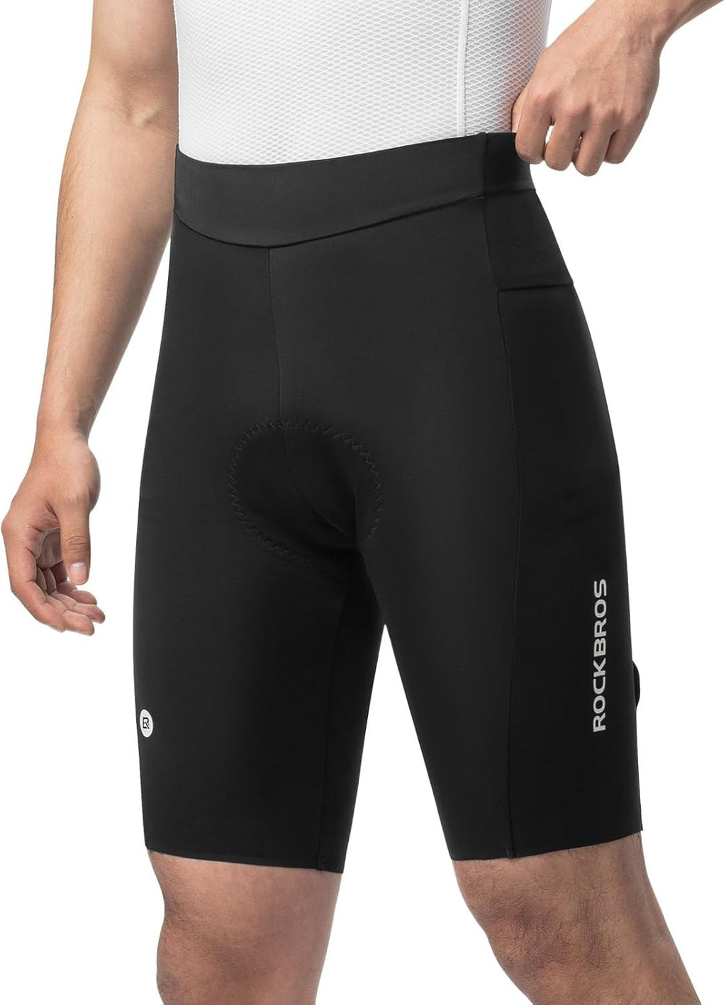 ROCKBROS Radhose Herren Gepolstert, Fahrradhose Kurz für Männer