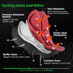 ROCKBROS Radhose Herren Gepolstert, Fahrradhose Kurz für Männer