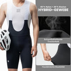ROCKBROS Radlerhose Herren Gepolstert, Bib Shorts mit Träger