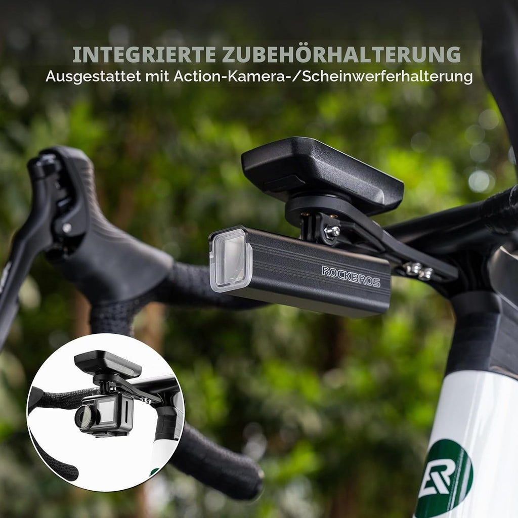 ROCKBROS Aero Fahrradcomputer Halterung mit Schnellverschluss Leichtbau