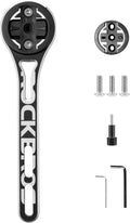 ROCKBROS Aero Fahrradcomputer Halterung mit Schnellverschluss Leichtbau Lenkerverlängerungshalterung Kompatibel mit