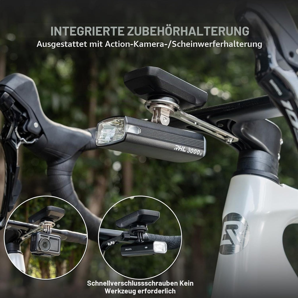 ROCKBROS Aero Fahrradcomputer Halterung mit Schnellverschluss Leichtbau