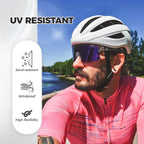 ROCKBROS Road to Sky Fahrradbrille Überbrille Polarisiert, UV400 Schutz