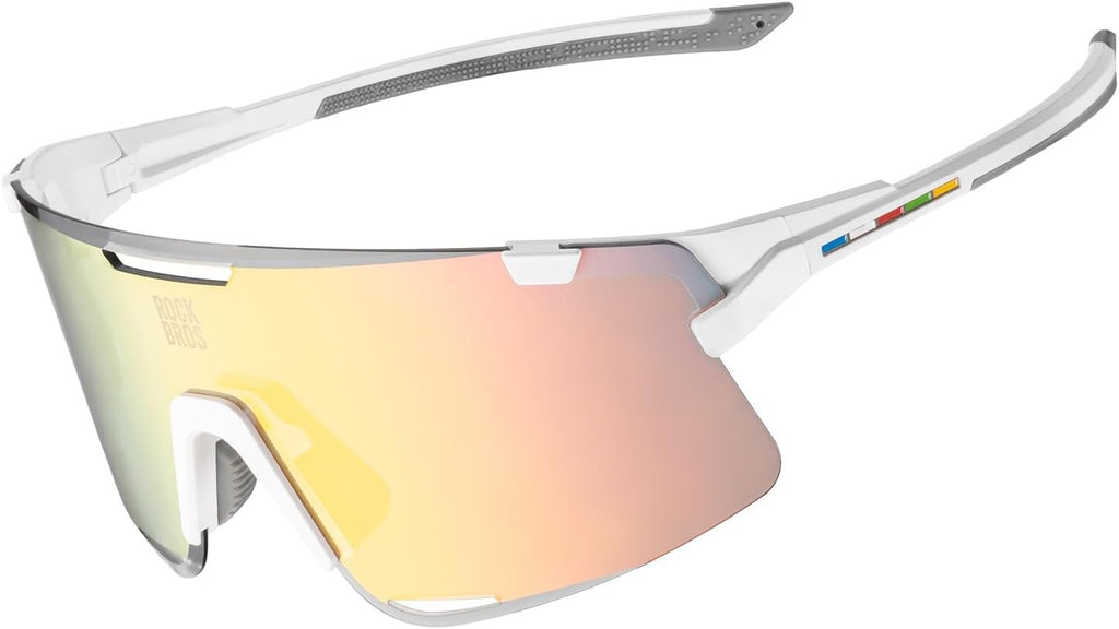 ROCKBROS Road to Sky Fahrradbrille Überbrille Polarisiert, UV400 Schutz