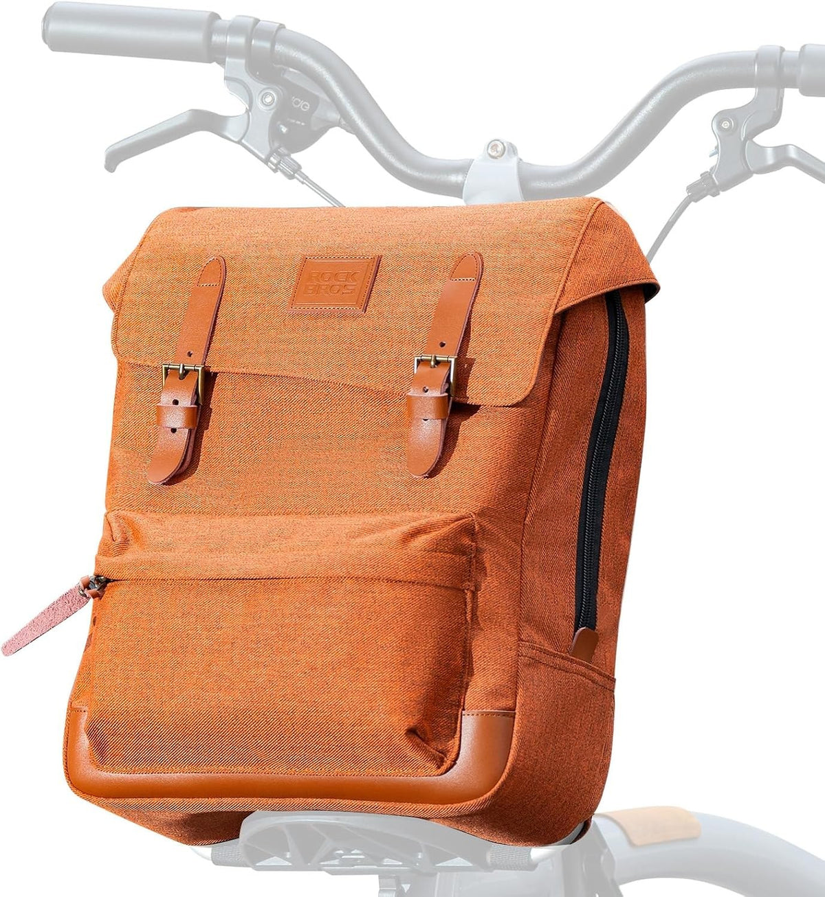 ROCKBROS Fahrrad Lenkertasche Für Brompton Faltrad Rucksack mit Laptopfach