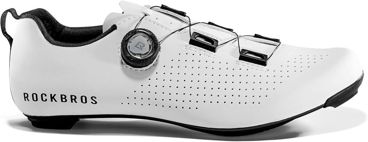 ROCKBROS Rennrad Fahrradschuhe Herren Damen – Carbonsohle T500, Klickschuhe