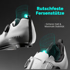 ROCKBROS Rennrad Fahrradschuhe Herren Damen – Carbonsohle T500, Klickschuhe