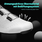 ROCKBROS Rennrad Fahrradschuhe Herren Damen – Carbonsohle T500, Klickschuhe