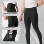 ROCKBROS Road to Sky Herren Radlerhose Lange Fahrradhose, Gepolstert