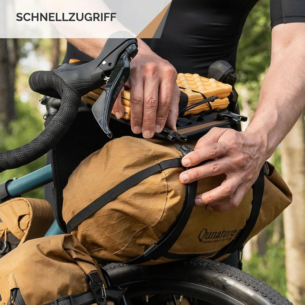 Qunature Lenkerhalterung für Fahrradtaschen