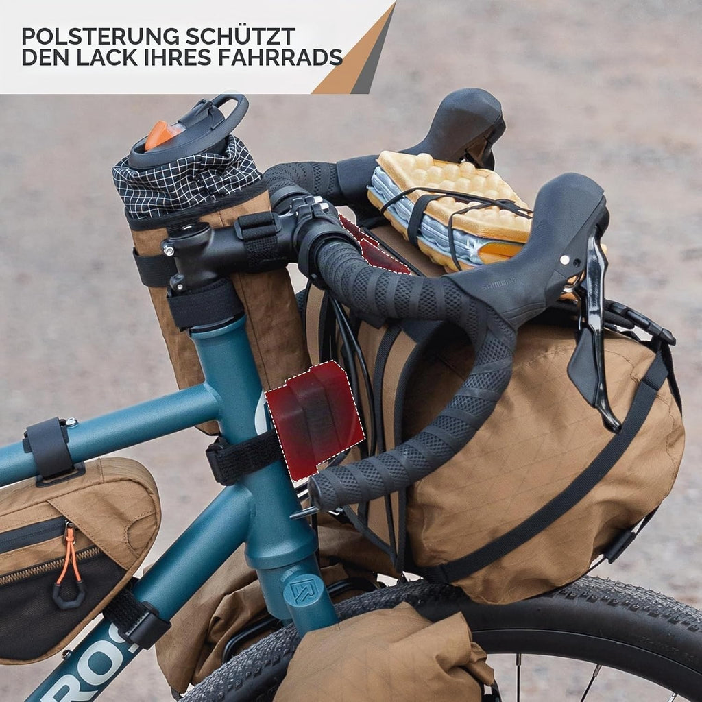 Qunature Lenkerhalterung für Fahrradtaschen