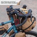 Qunature Lenkerhalterung für Fahrradtaschen