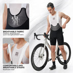 ROCKBROS Road to Sky Herren Träger Radhose Gepolstert, Atmungsaktiv