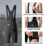 ROCKBROS Bib Shorts Fahrradhose mit Sitzpolster Herren