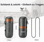 ROCKBROS Fahrrad Werkzeugtasche 0,73L, EVA Hartschalen-Aufbewahrungstasche