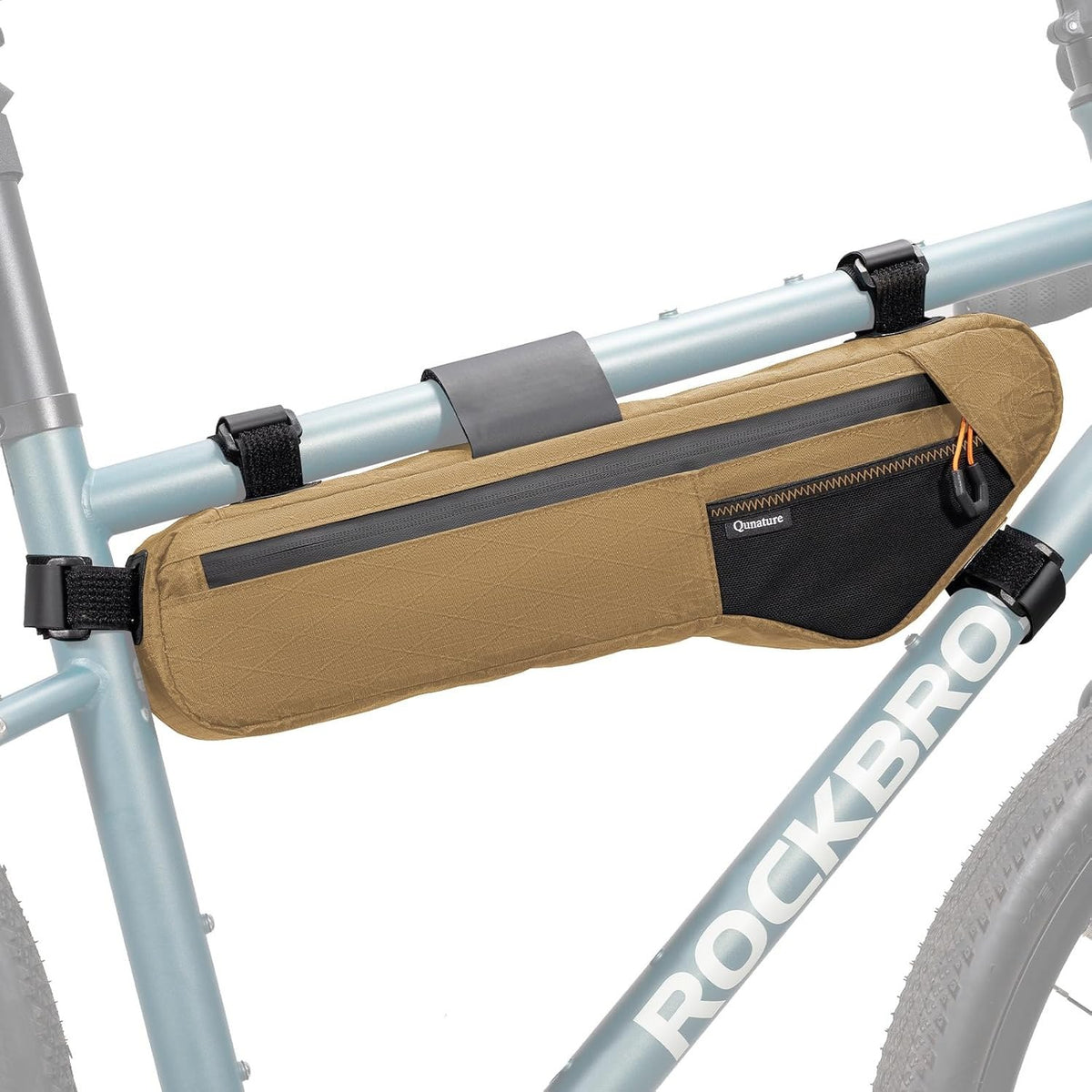 Qunature Bikepacking Rahmentasche Fahrradtasche Gravelbike Kompatibel mit Trinkblase (30180027001)