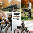 Qunature Bikepacking Rahmentasche Fahrradtasche Gravelbike Kompatibel mit Trinkblase (30180027001)