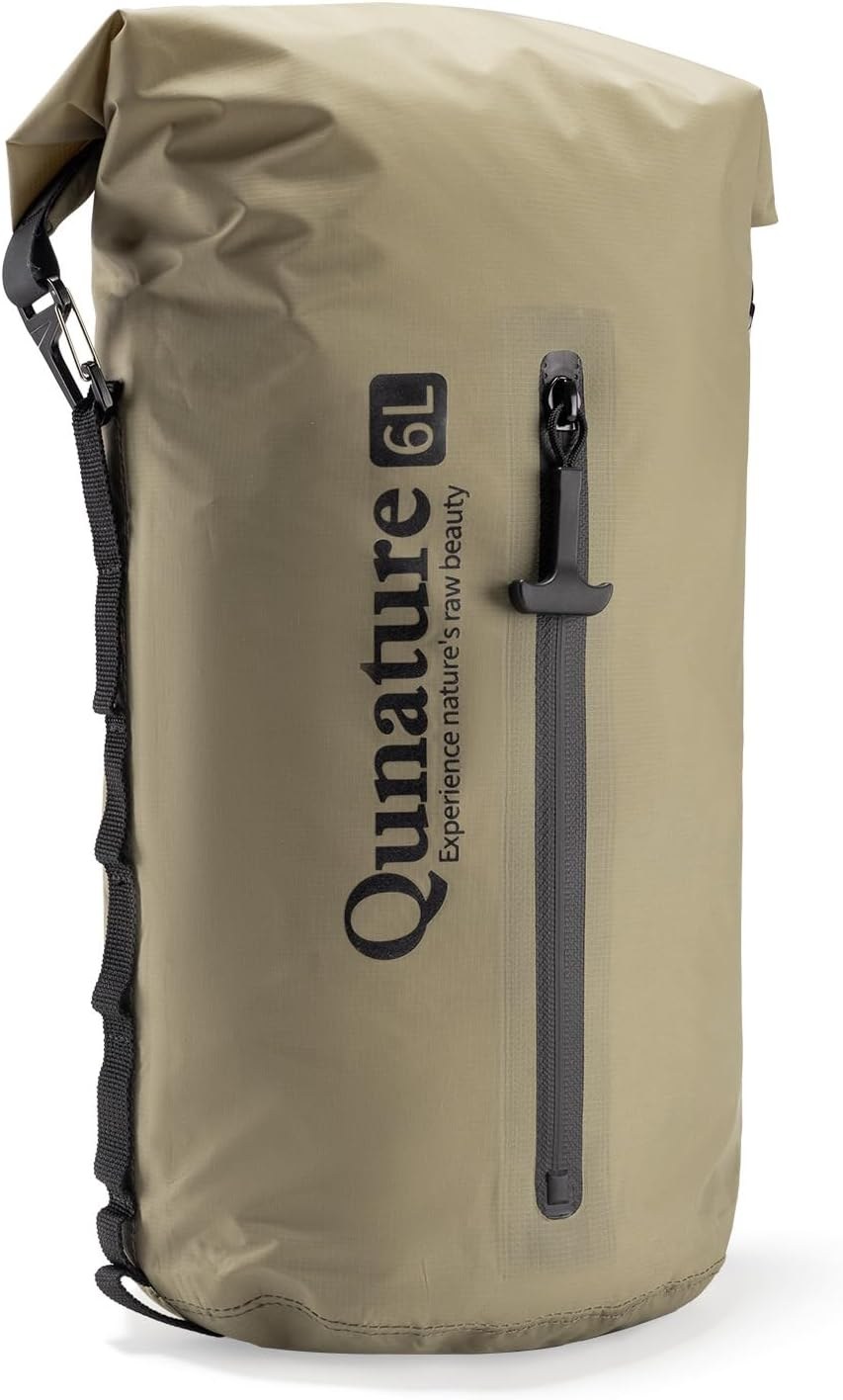 Qunature wasserdichte Fahrradtasche, Bikepacking Dry Bag 12L