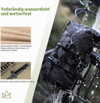 Qunature wasserdichte Fahrradtasche, Bikepacking Dry Bag 12L