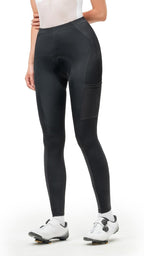 ROCKBROS Damen Fahrradhose Lang Gepolstert Elastisch Atmungsaktiv