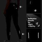 ROCKBROS Damen Fahrradhose Lang Gepolstert Elastisch Atmungsaktiv