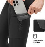 ROCKBROS Damen Fahrradhose Lang Gepolstert Elastisch Atmungsaktiv