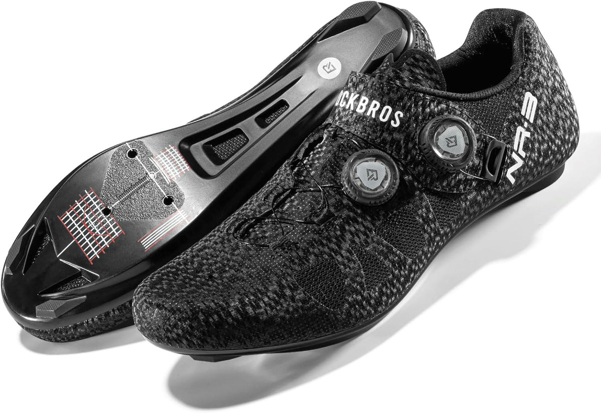 ROCKBROS Rennradschuhe & Fahrradschuhe Herren & Damen, Nylonsohle