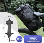 Qunature Fahrrad Satteltaschenhalter, Bikepacking Tasche Halterung Hinten