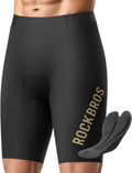 ROCKBROS Fahrradhose Kurz Gepolstert Herren, Nahtloses Einteiler Design