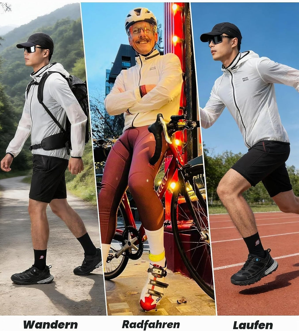 ROCKBROS Fahrradjacke Windjacke Herren